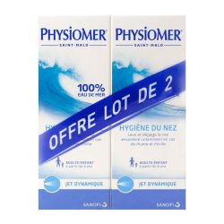 Physiomer Jet Dynamique Bleu 135Ml X2