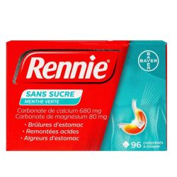Rennie Sans Sucre Cp 96