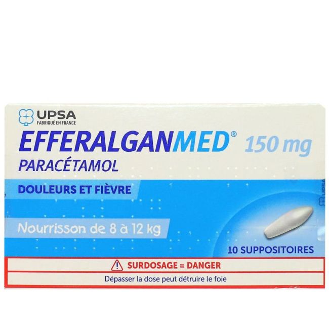 Efferalganmed 150Mg Suppo 10