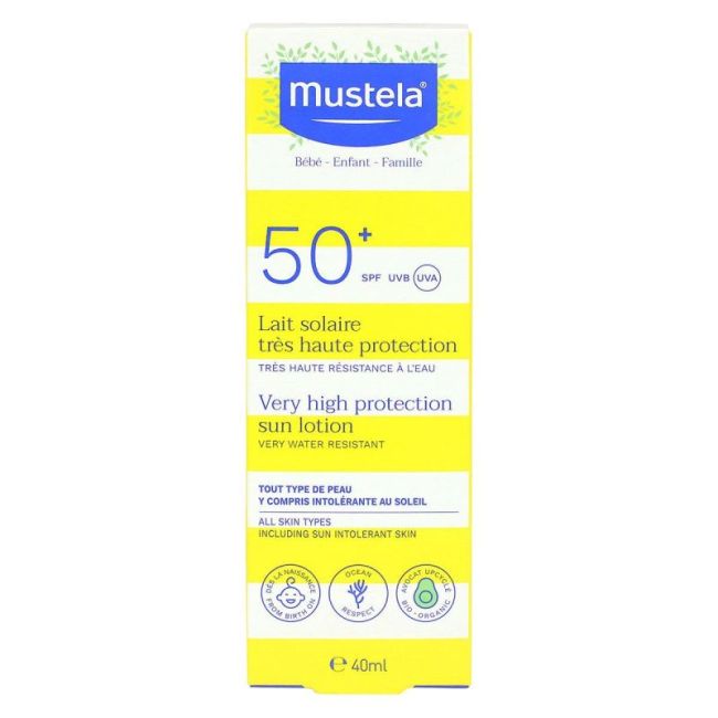 Mustela Solaire Lait Spf50 40Ml
