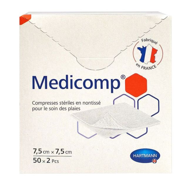 Medicomp Comp St Nt 7,5X7,5 50