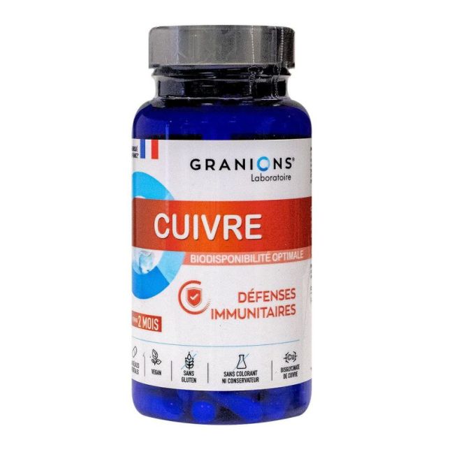 Granions Cuivre Gelule 60