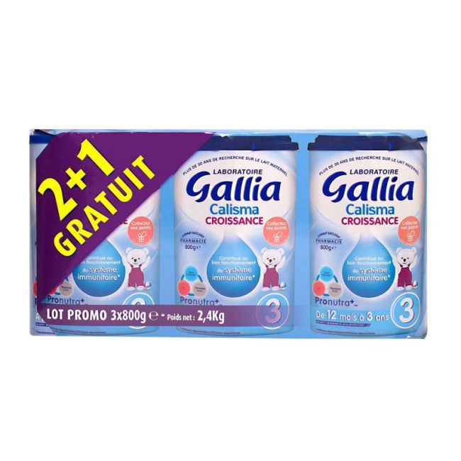 Gallia Calisma Croissance 800G 21 Offert