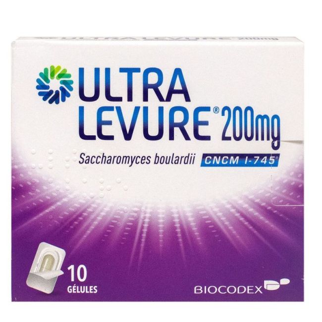 Ultra-Levure 200Mg Gel 10