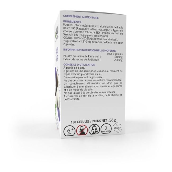 Arkog Radis Noir Bio Gelul 130