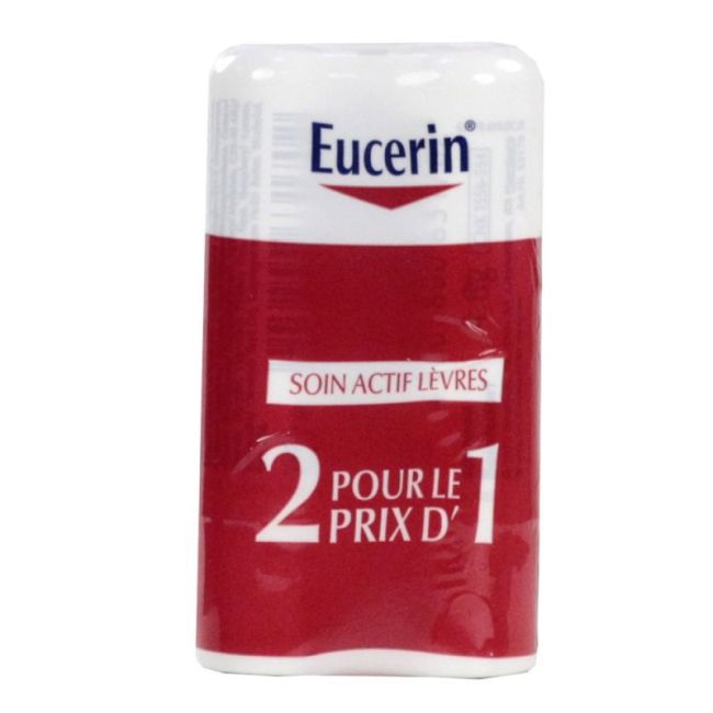 Eucerin Duo Lip Actif Levres 4.8G