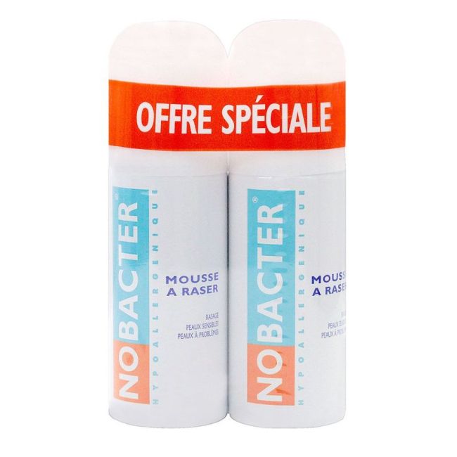 Nobacter Mousse A Raser Lot De 2