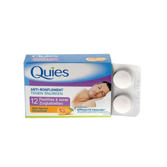Quies Anti-Ronf Pastilles Agrume B/12