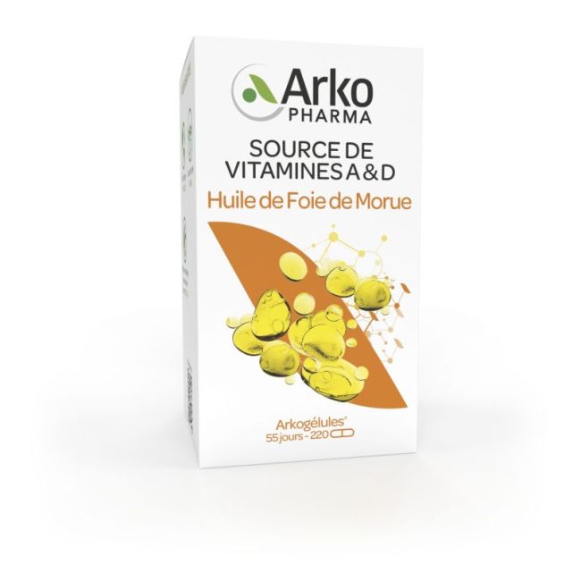 Arko Huile De Foie De Morue Caps 220
