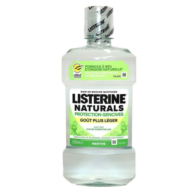 Listerine Natural Protect Gencives 500Ml