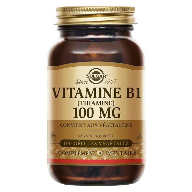 Solgar Vit B 1 100Mg Gel 100