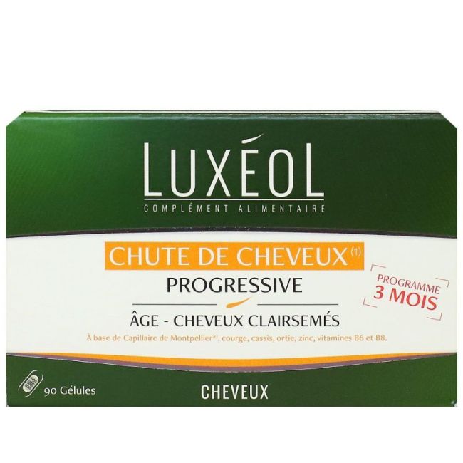 Luxeol Chute Cheveux Progressive 90Cp