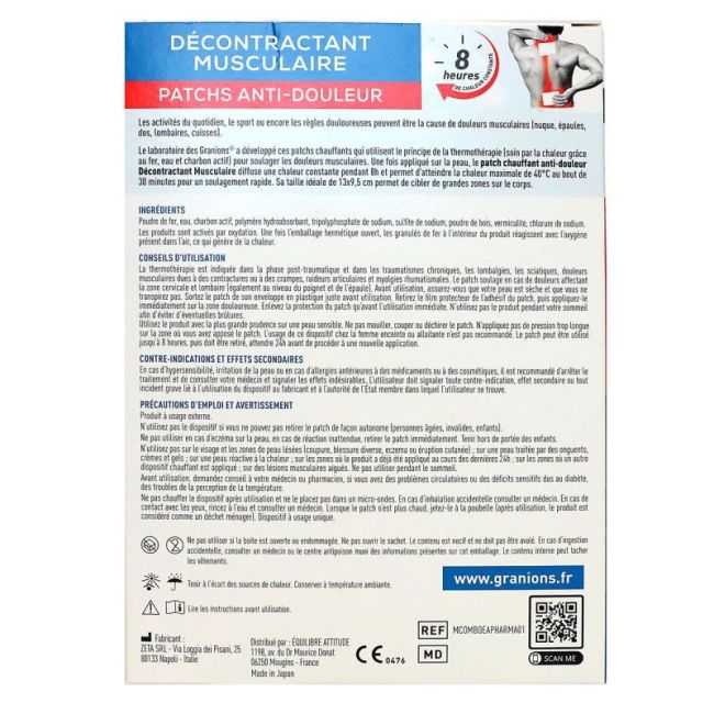 Granions Patchs Anti-Douleur 5