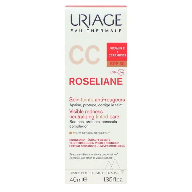 Uriage Roseliane Spf30 Cc Medium Creme 40