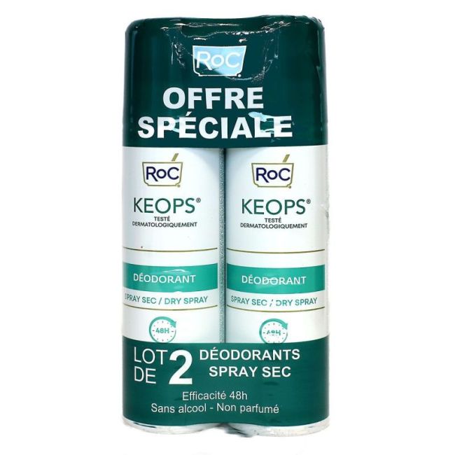 Keops Deo Spray Sec 2X150Ml
