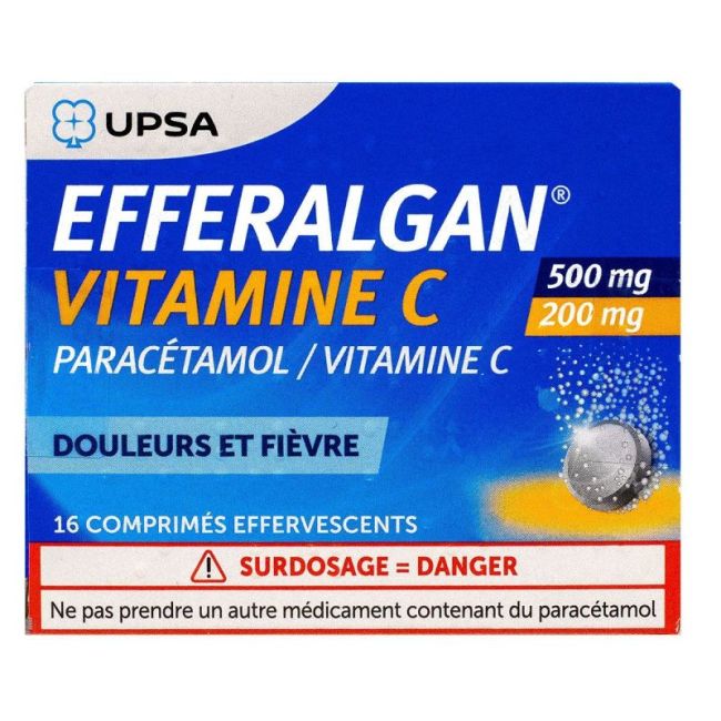 Efferalgan Vit C 500/200Mg Cp Eff 16
