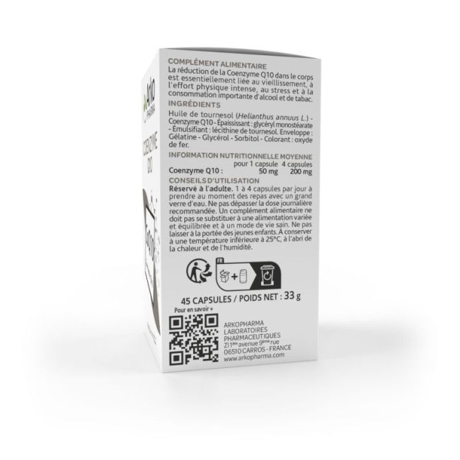 Arko Coenzyme Q10 Caps 45