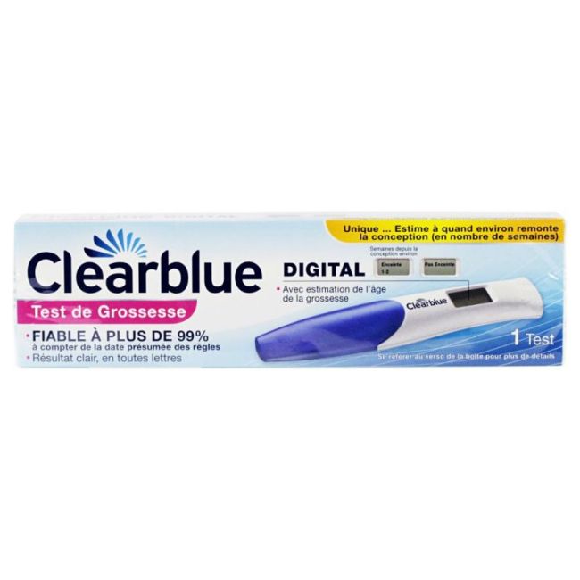 Clearblue Digital 1 Test Grossesse