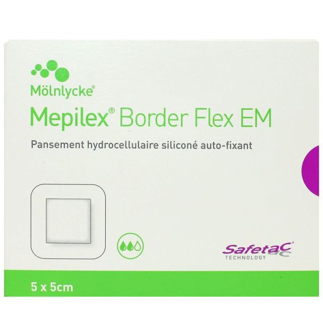 Mepilex Border Flex Em 5X5Cm 10