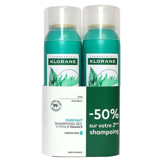 Klorane Shp Sec Ortievit E 2X150Ml