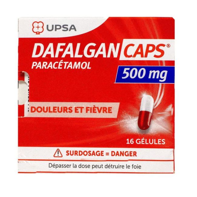 Dafalgancaps 500Mg Gel 16