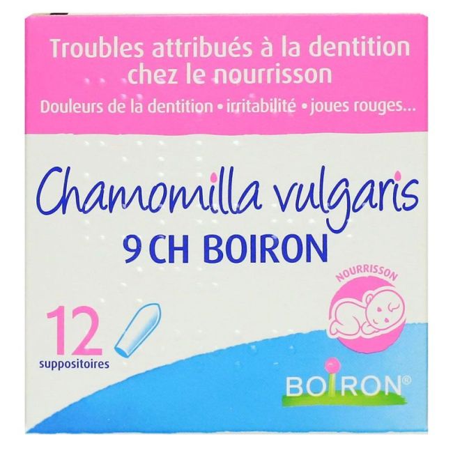 Chamomilla Vulgaris Boiron Suppositoire 9
