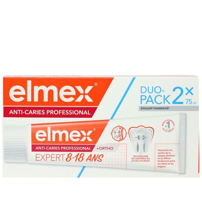 Elmex Dent A/Carie Pro Jun 2X75Ml