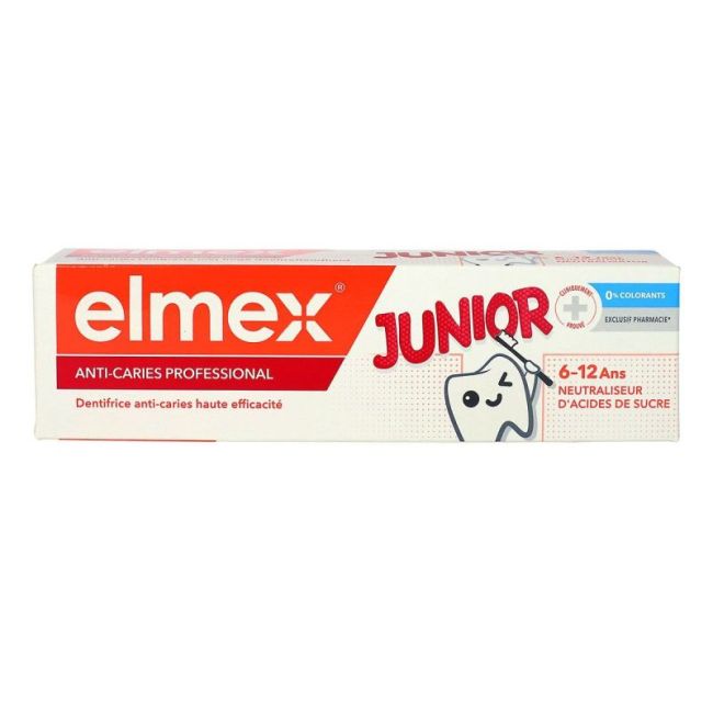 Elmex Anti-Caries Dent Prof Junior 75Ml