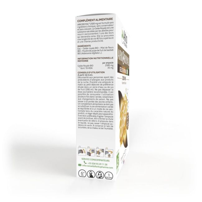Arkoroyal Gelee Roy Bio2500 Amp 20