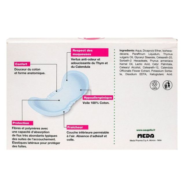 Saugella Serviette Maternite 10
