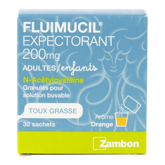 Fluimucil 200Mg Sac 30