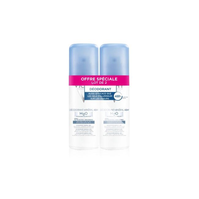 Vichy Deo Spray Ss Sel Alu 2X125Ml