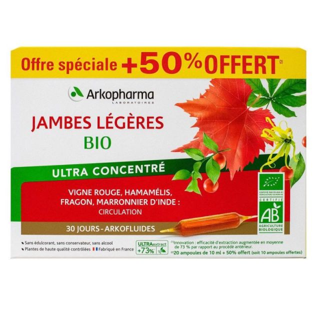Arkofluide Jambe Legere Bio 2010