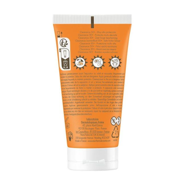 Avene Solaire Cleanance Emulsion Spf5050