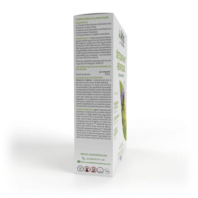 Arkofluide Detox Hepatique Bio Amp 20