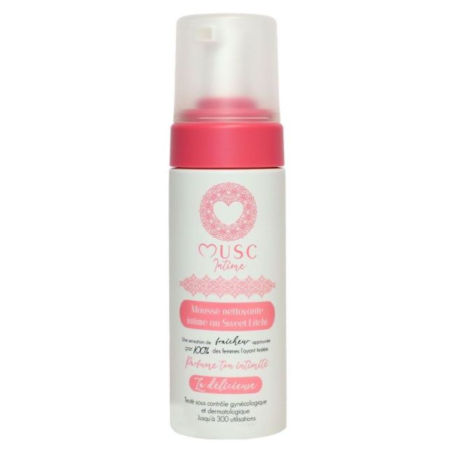 Musc Intime Mousse Litchi 140Ml