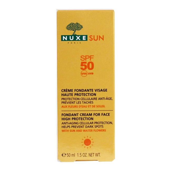 Nuxe Sun Cr Fond Visage Spf50 50Ml