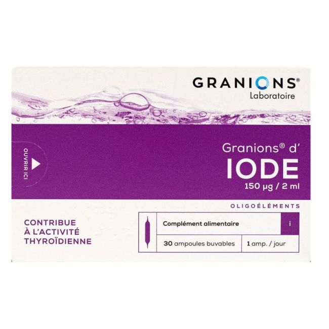 Granions Iode Amp 30
