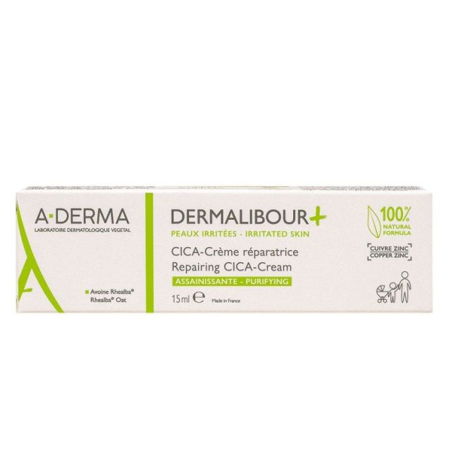 A-Derma Dermalibour Cica Cr 15Ml
