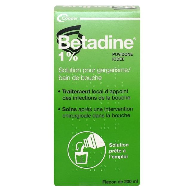 Betadine 1 200Ml Bain Bouche