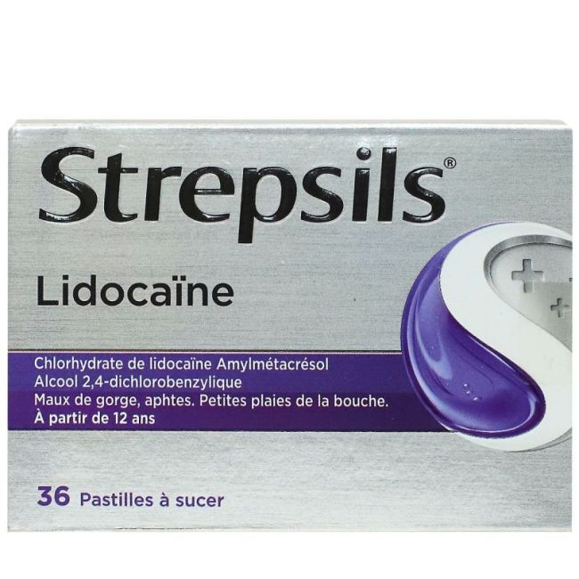 Strepsils Lidocaine Pastilles 36