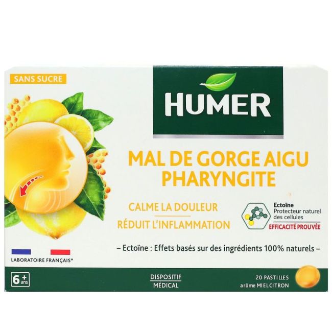 Humer Gorge Douleur Aigue Miel Cit 20