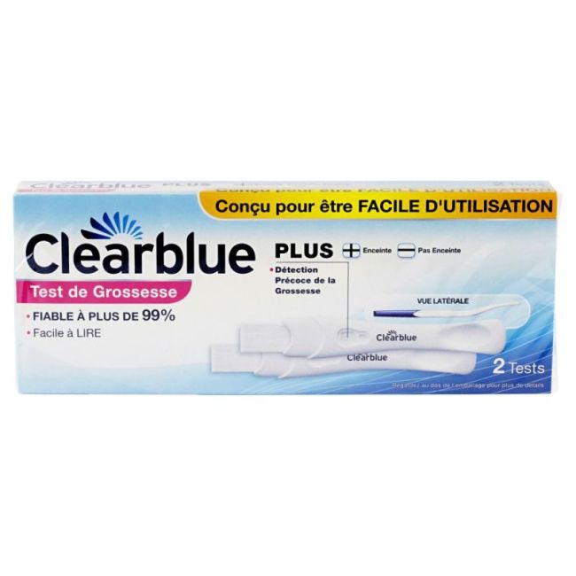 Clearblue 2 Test Grossesse Classique