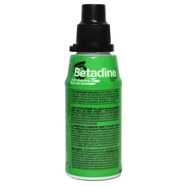 Betadine 10 Bain De Bouche 125Ml