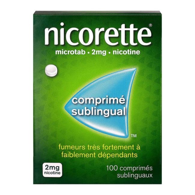 Nicorette 2Mg Microtab Cp 100