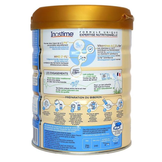 Inostime Lait 3E Age 12-36M 800G