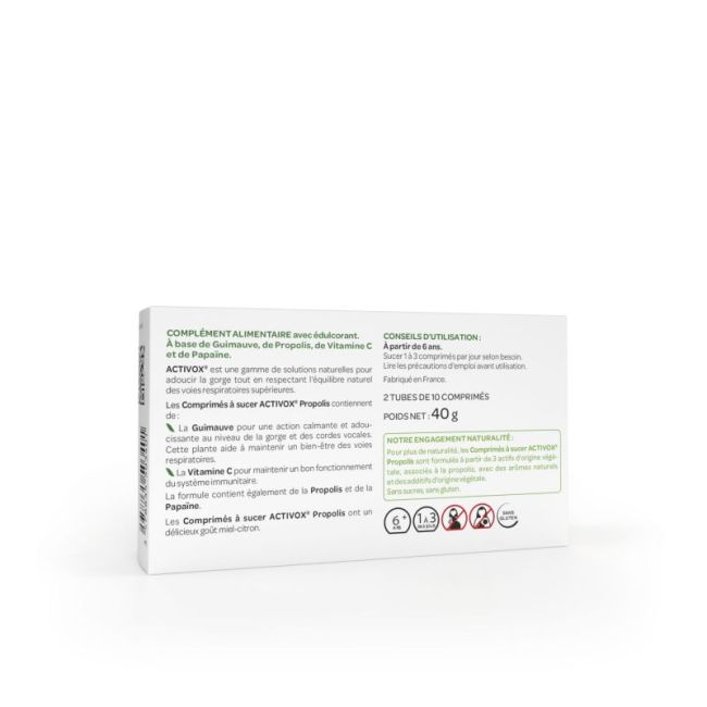 Activox Propolis Cpr Sucer 20