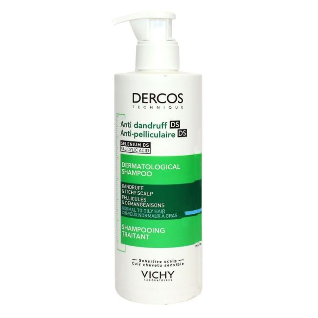 Vichy Dercos Shamp Antipell Grasse 390Ml