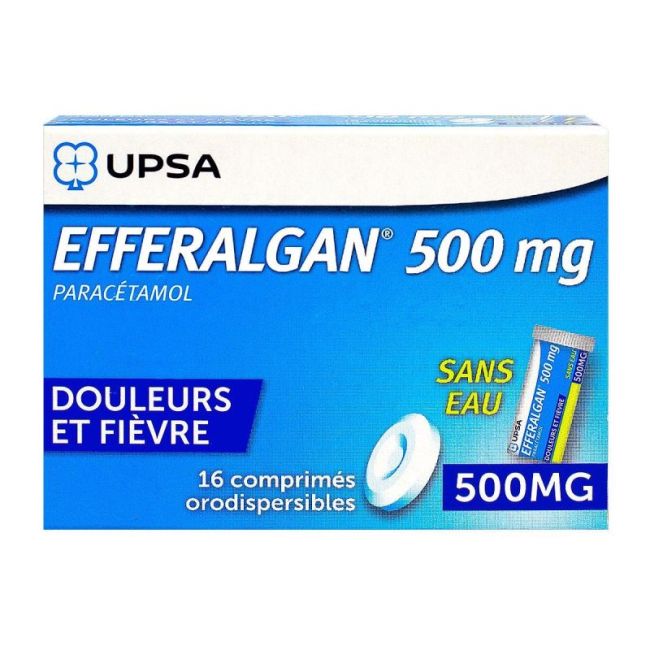 Efferalgan 500Mg Cp Orod 16