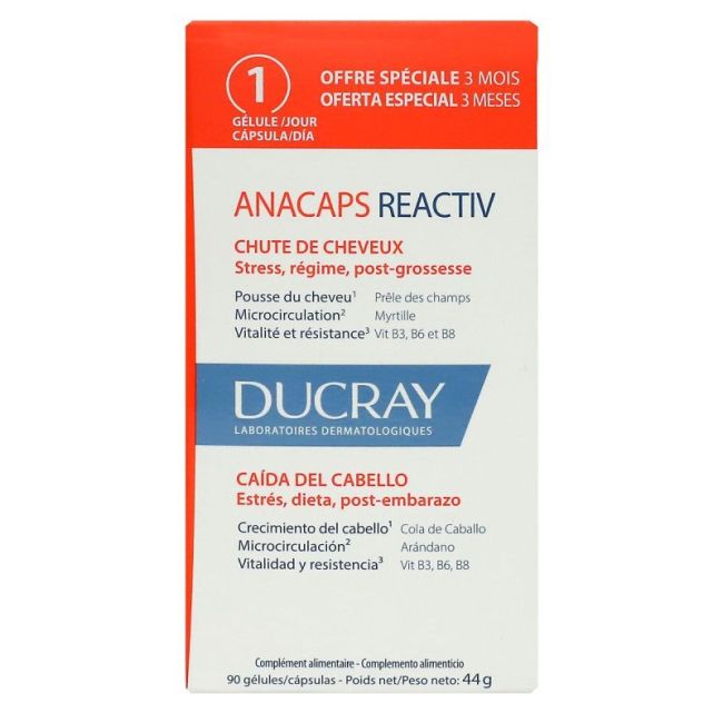 Ducray Anacaps Reactiv Gelul 90